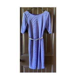 Dress Barn 3/4 length sleeve, Purple, Size 8